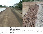 Rehabilitation of 1 no. Small Earth Dam at Gyelakolgo
