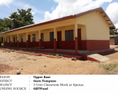 3 Unit Classroom Block at Kpatua